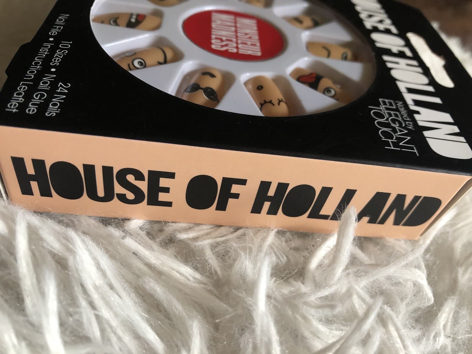 HOUSE OF HOLLAND Monsieur Madness press-on NAILS Elegant Touch FRENCH FANCIES 5