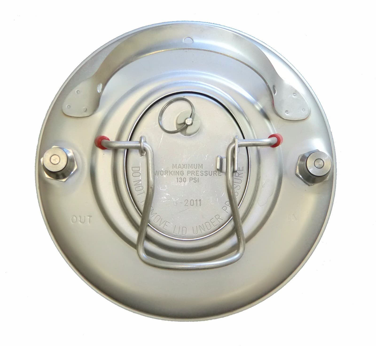 New 5 Gallon Ball Lock Beer Keg With Gas and Liquid Barbed Disconnects Homebrew 4