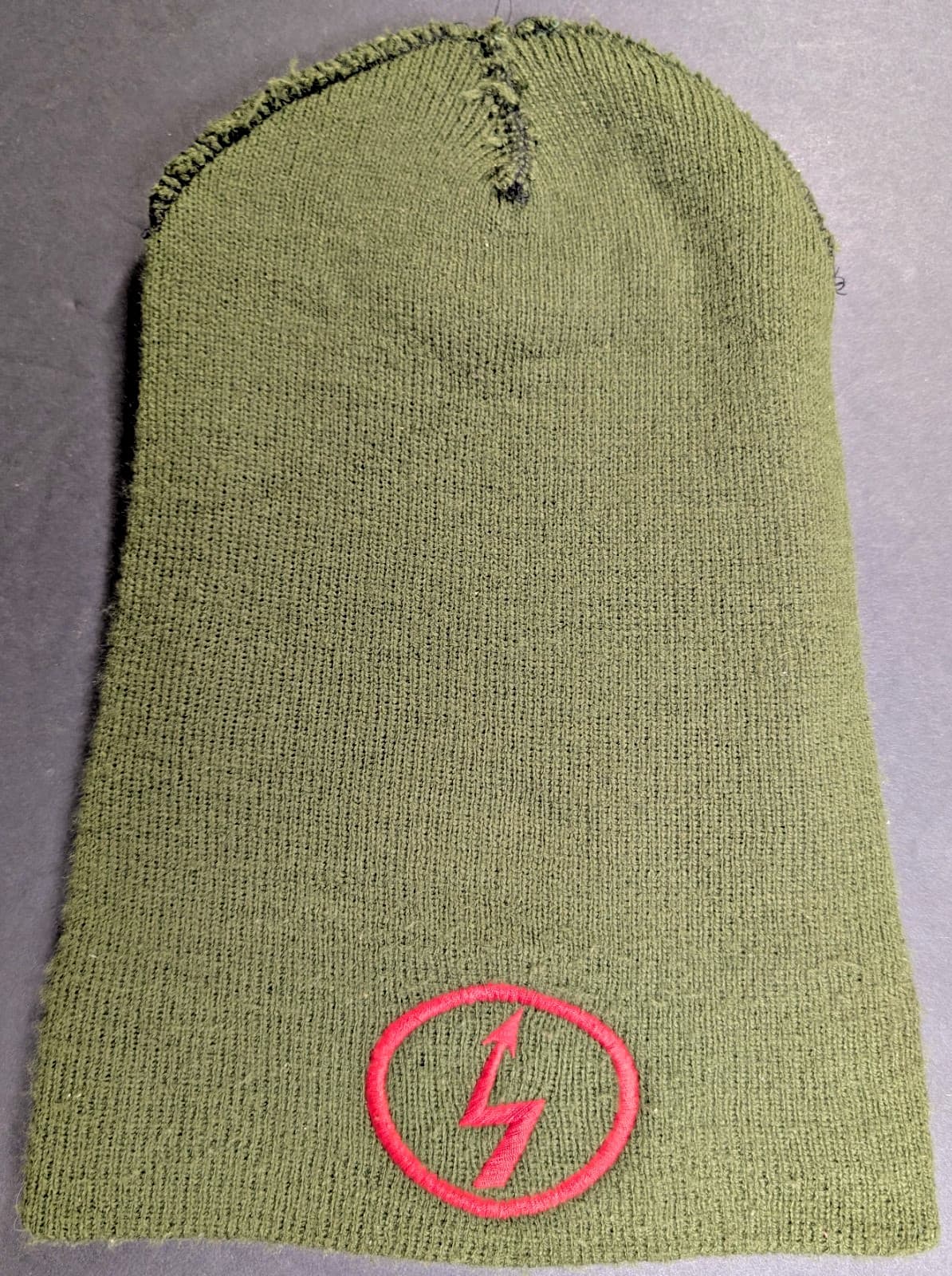 Marilyn Manson Official 1996 Antichrist Superstar Shock Logo Beanie 3