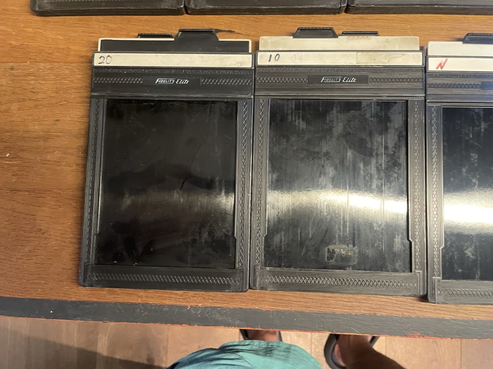 *Exc+5* Lot of 9 Fidelity Elite 4x5 Cut Film Holder From Japan #C8-24E 5