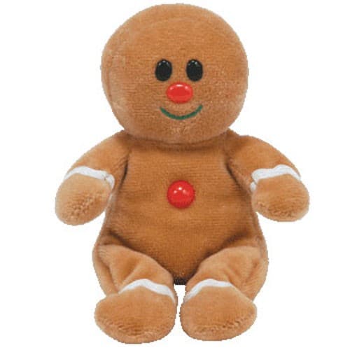 TY Jingle Beanie Baby - SWEETER the Gingerbread Man (Walgreens Excl) (4.5 inch)