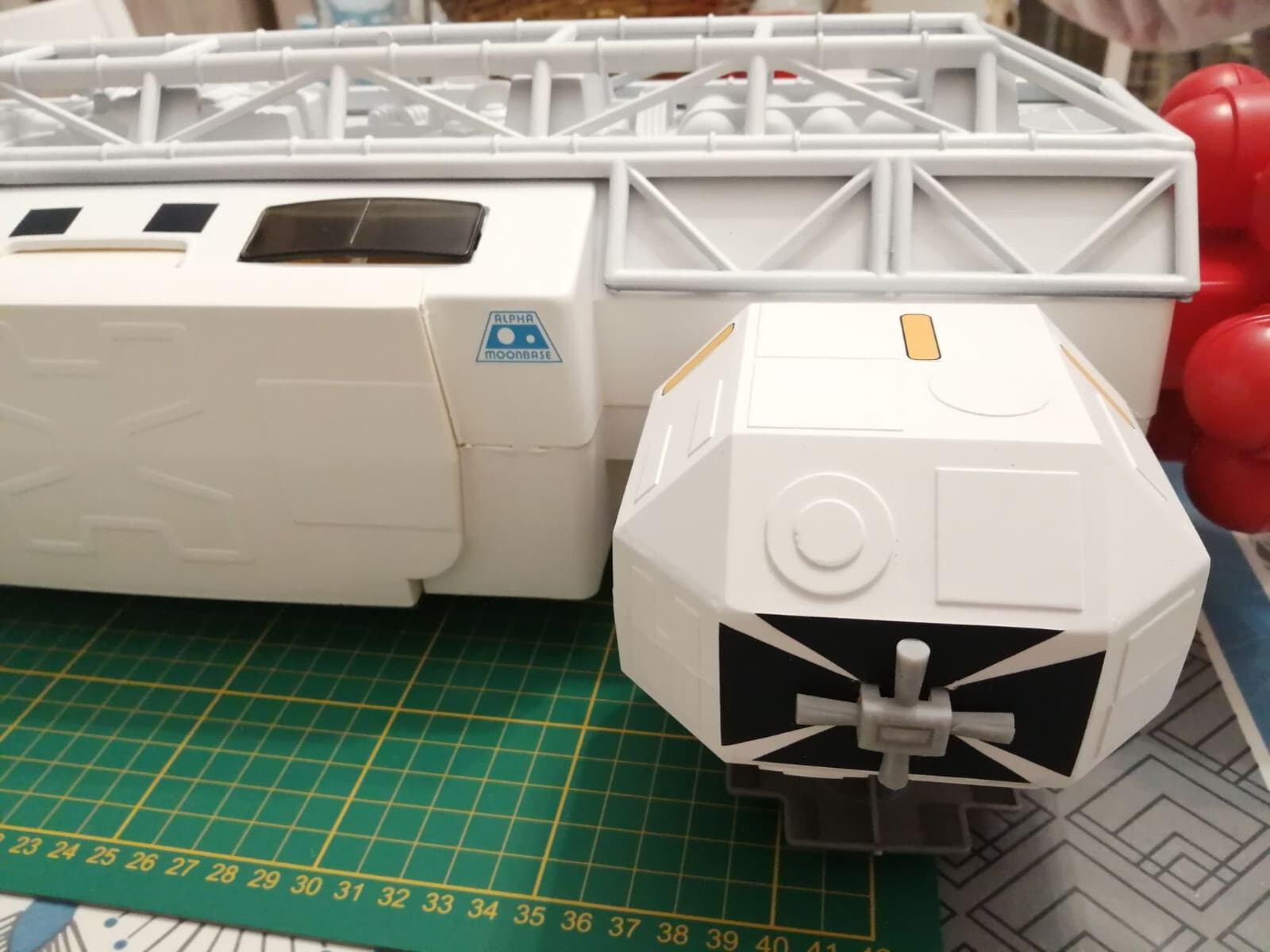 MATTEL - SPACE 1999 EAGLE - CONTROL PANEL - STICKER DECALS - 31" MATTEL MODELS 3