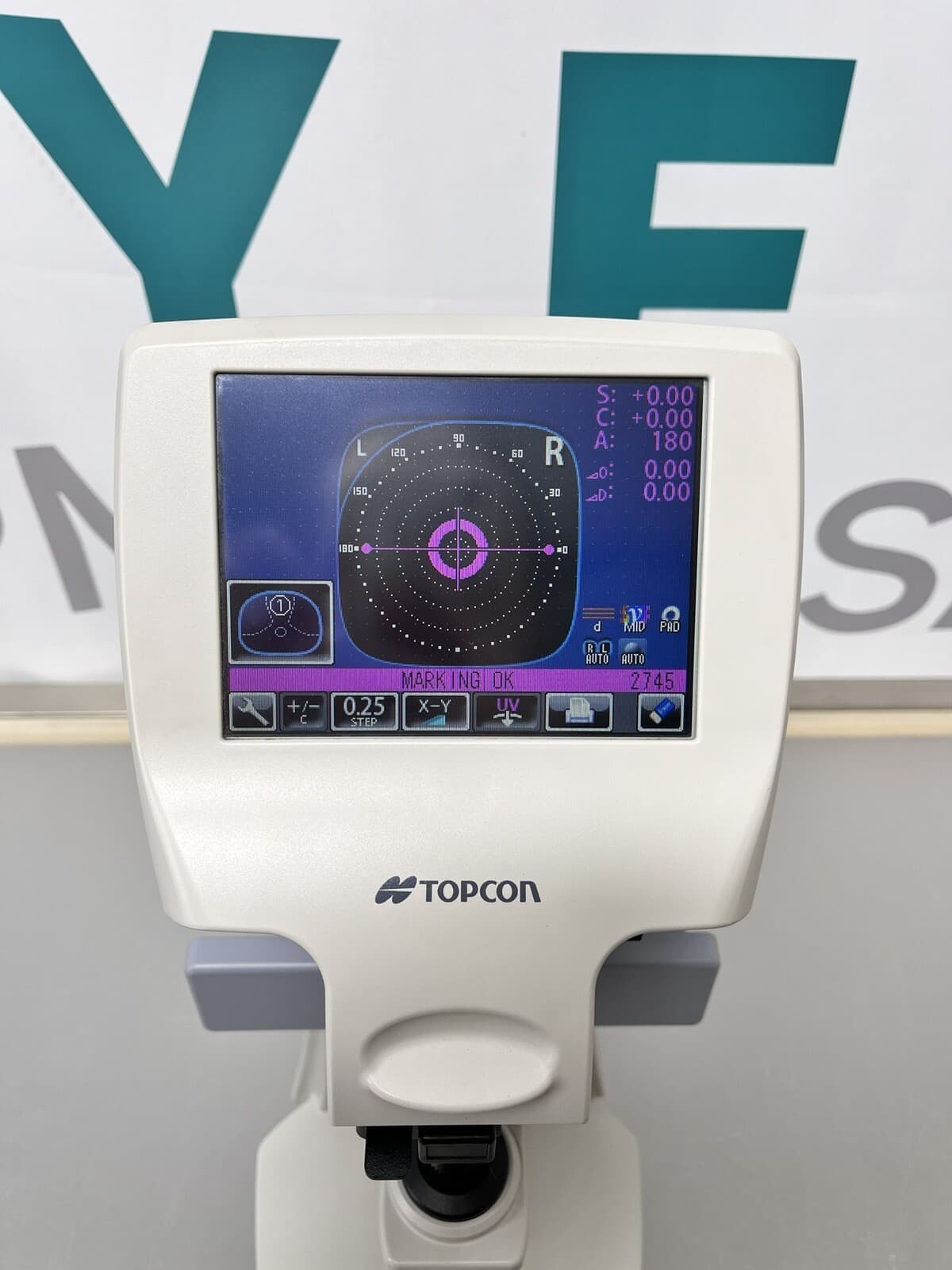 Topcon CL-300 Computerized Lensmeter/Lensometer w/ Built-in Printer 2