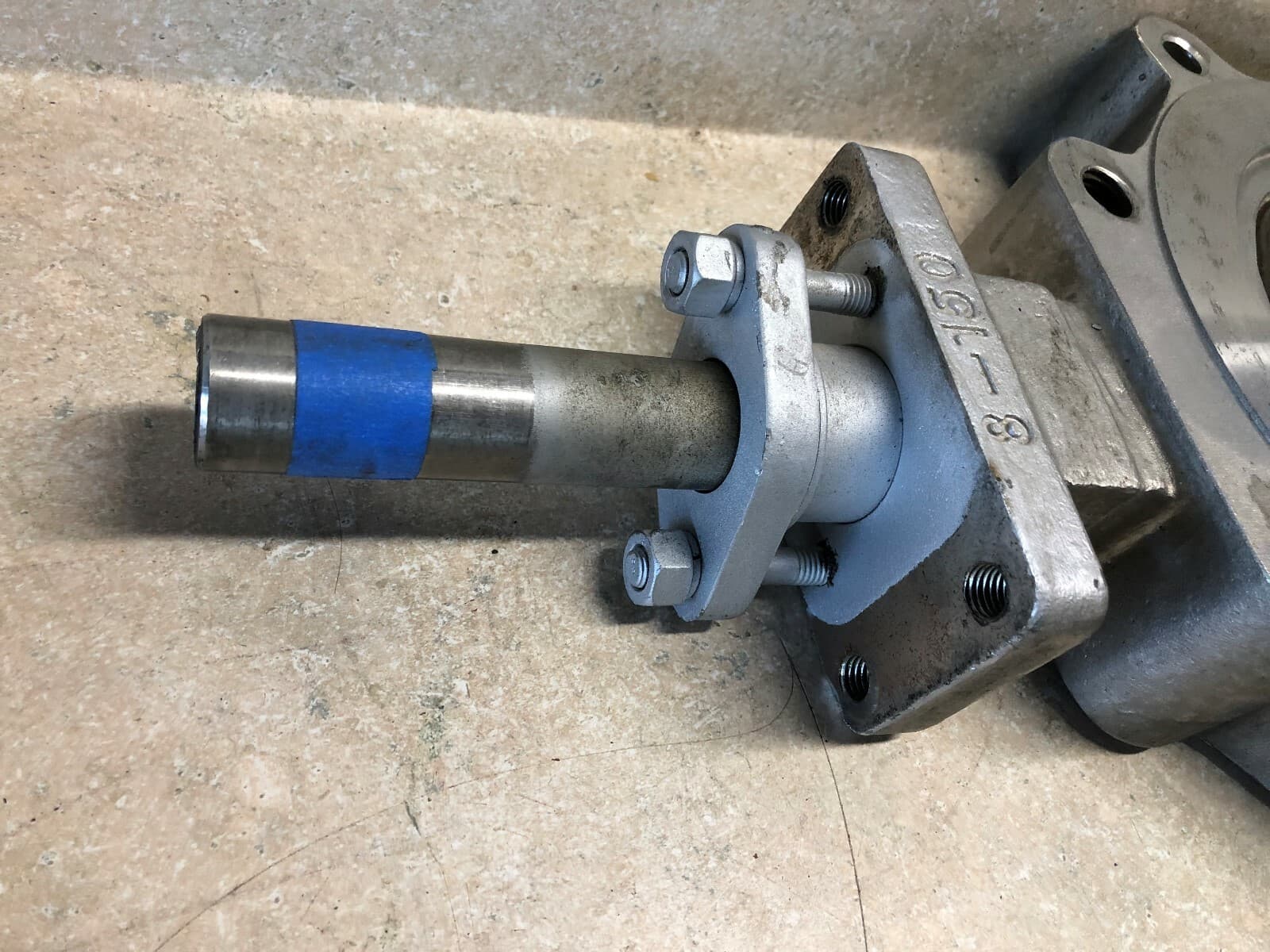 8" Lug Style Davis HPBV SS Body SS Disc SS Stem Metal Seated Butterfly Valve 2