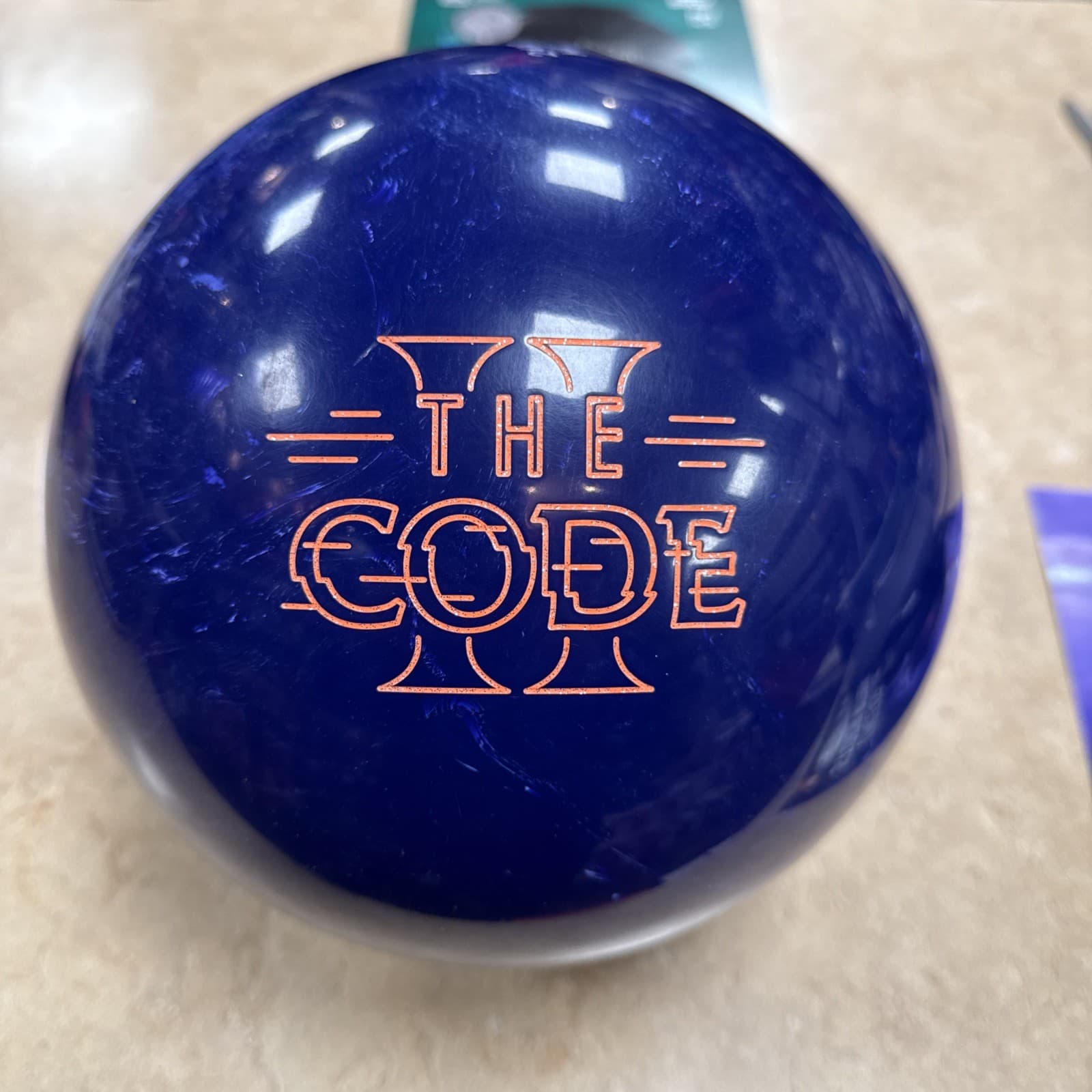 14lb Storm The Code II 1st Quality Overseas International Bowling Ball RARE NEW!