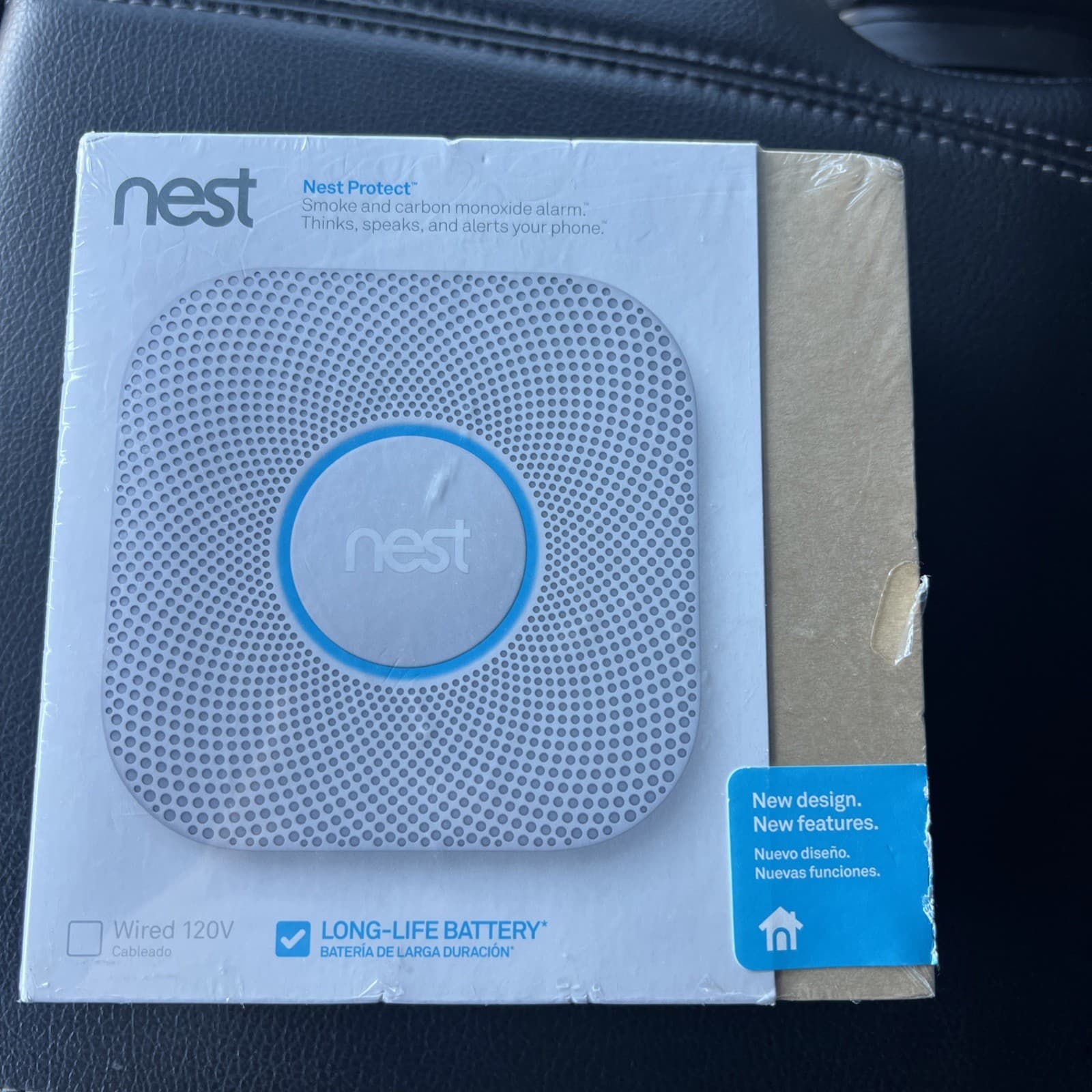 Google Nest Protect Smoke Alarm Smoke Carbon Monoxide Detector S3000BWES SEALED