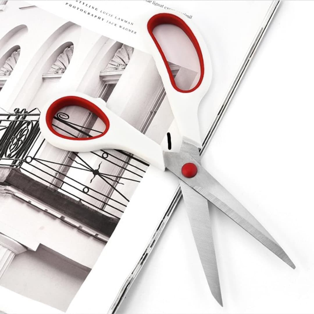 1pc Scissors MultiUse Comfortable Grip for Fabric Sewing Craft Use Home & Office 6