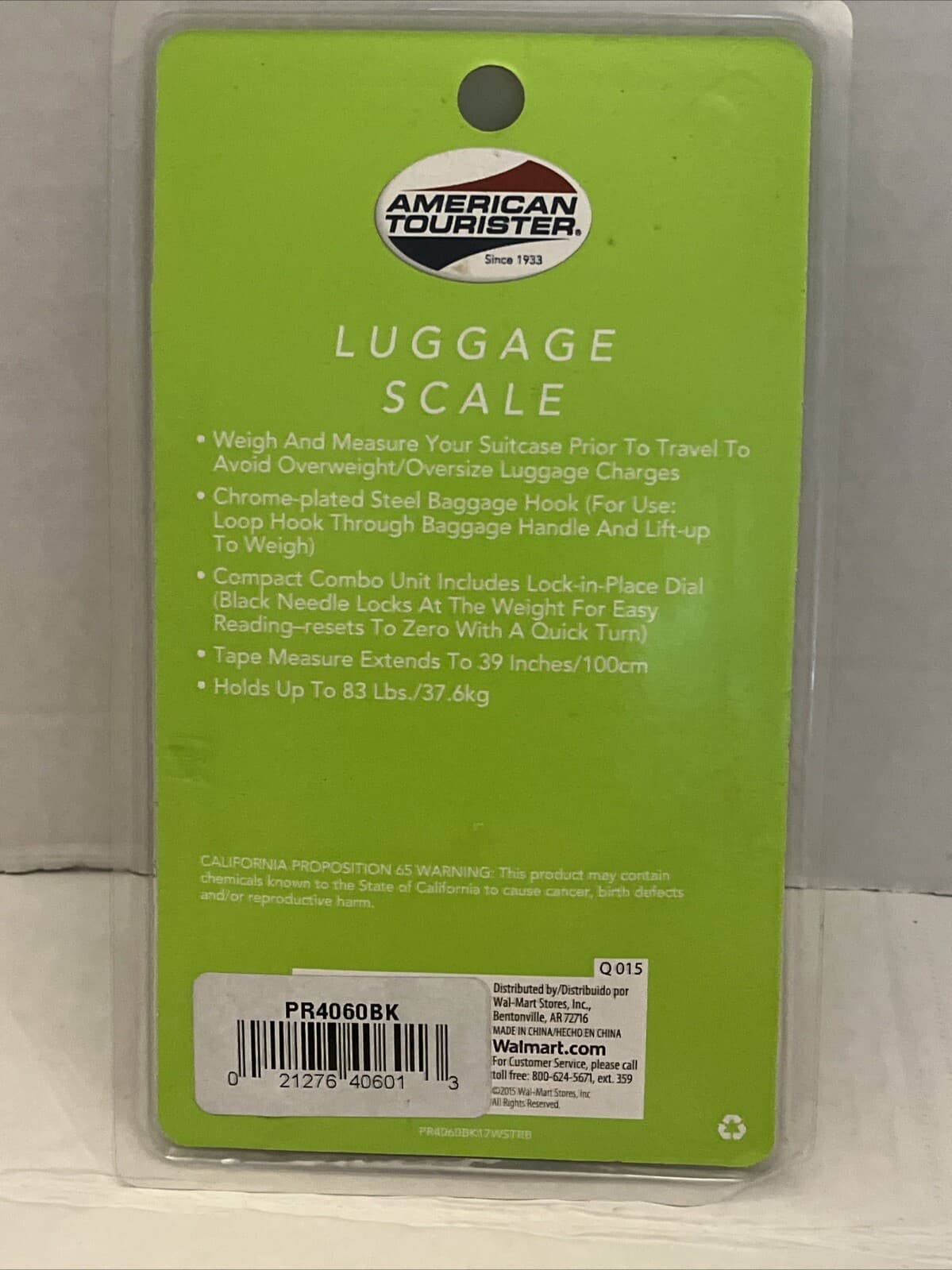 NEW American Tourister Luggage Scale Portable Compact Size Manual Travel Scale 3