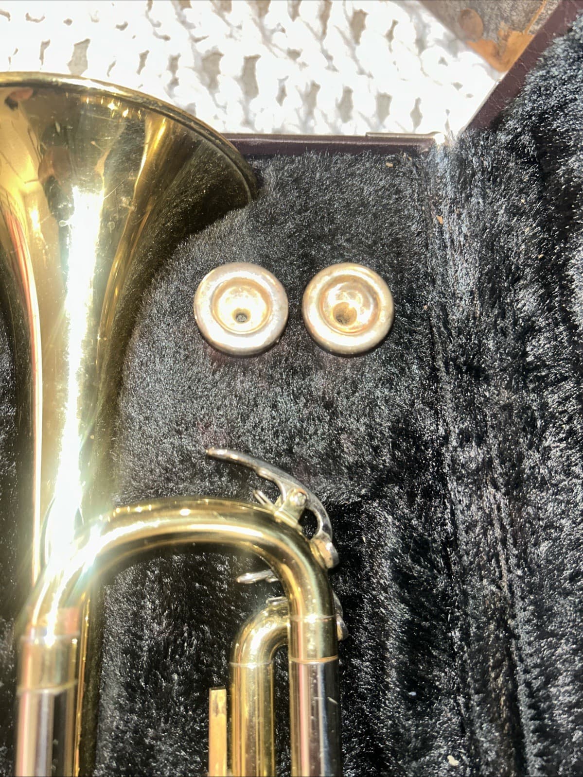 Yamaha YTR-232 Trumpet w/ Case & Two Mouthpieces Japan 3