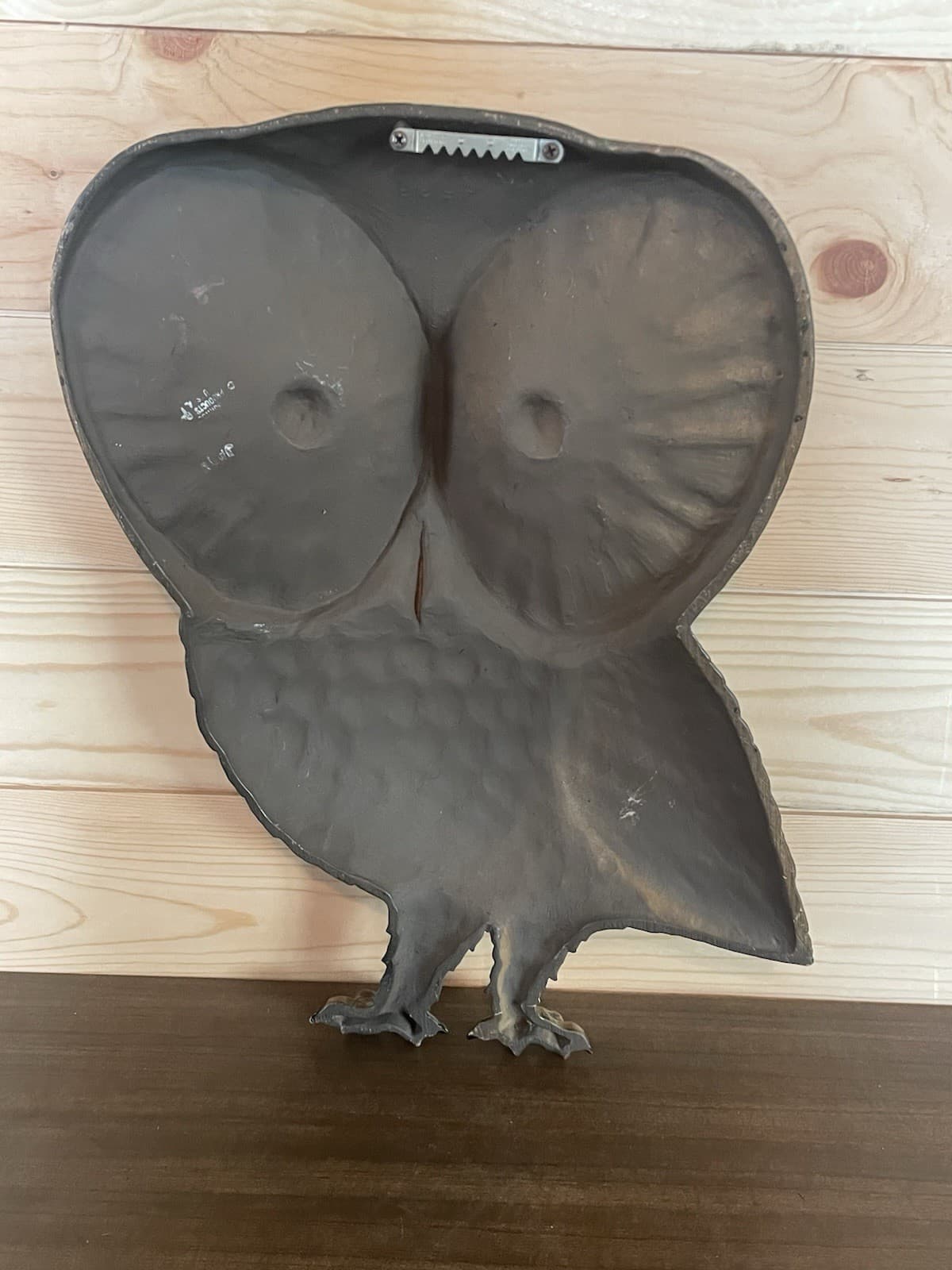 Vintage 1967 Burwood Mid-Century Wall Art Owl #4533 - Made In USA 5