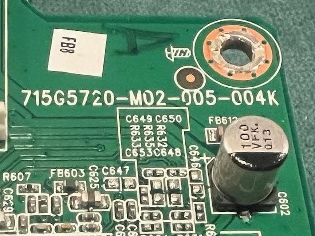 NEC E424 LCD TV Main board TXDCB01K039 4