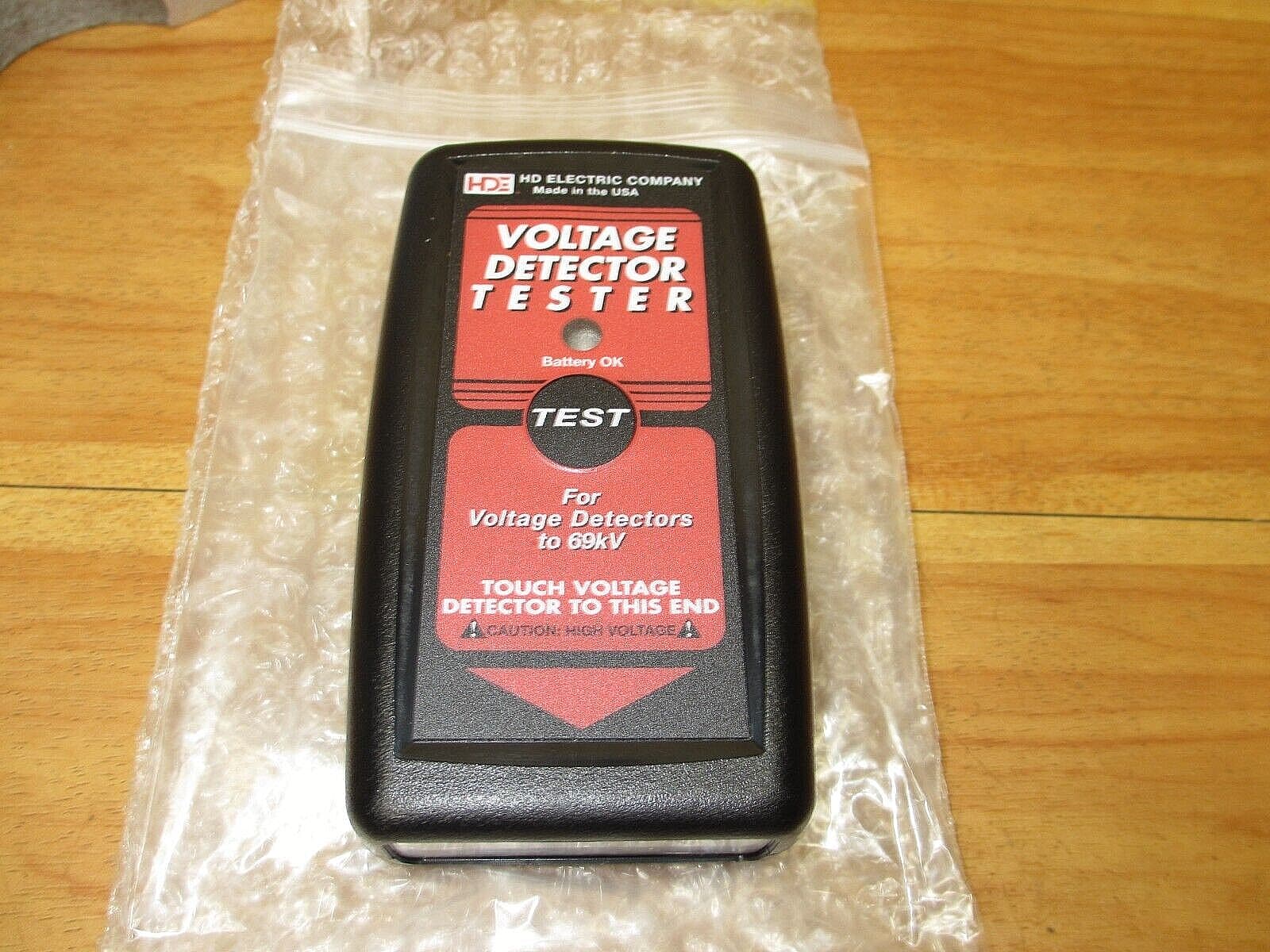 HD Electric PT-DET Voltage Detector Tester *NEW* TAG-TESTER to 69kV HDE Greenlee 2