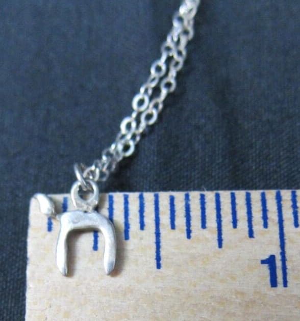 Jewish ster Jewelry 1970s One Star of David and One Chai necklaces NIB 6