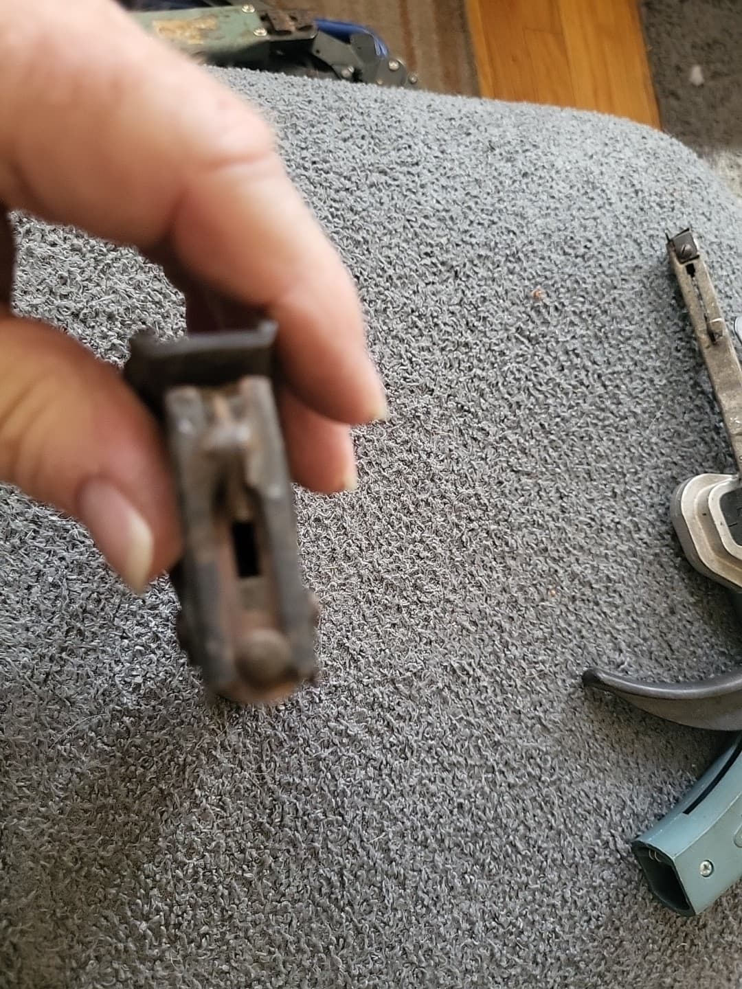 NEVA CLOG Stapling Pliers Model S-100 STAPLER Vintage USA Tool 5