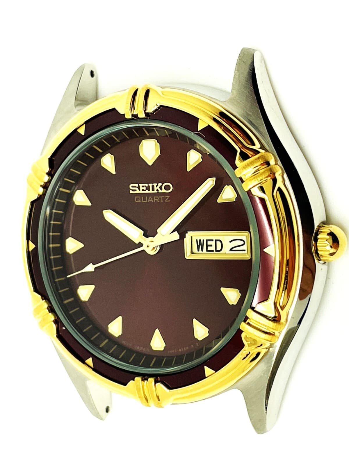 WATCH PARTS SEIKO MEN'S 7N43-6171 QUARTZ 100M ANALOG WATCH CASE SGF418 3
