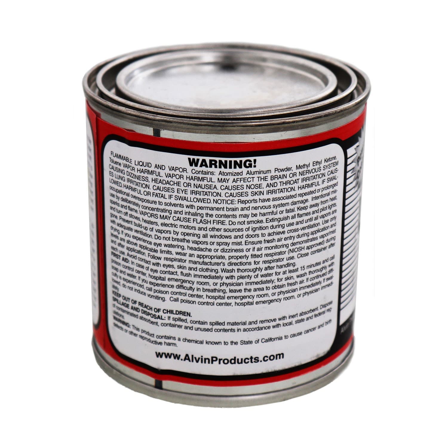 Alvin 12 oz Lab Metal Durable Economical Dent Filler & Patching Compound Epoxy 3