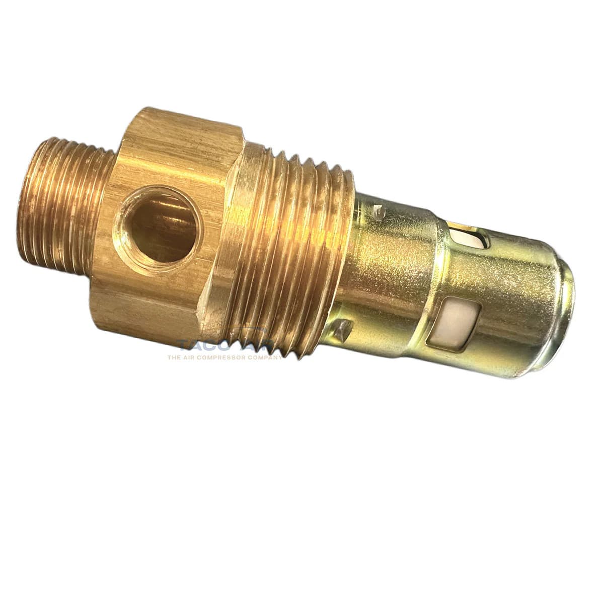 1/2" Compression Thread x 3/4" Male NPT In Tank Air Compressor Check Valve Brass 4