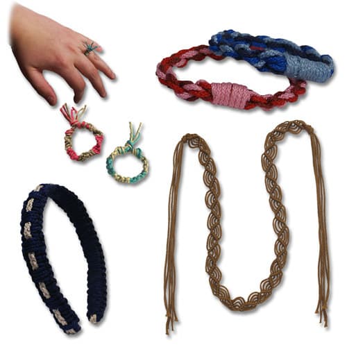 Macrame Basics: how-to instructions for Jewelry and Accessories 2