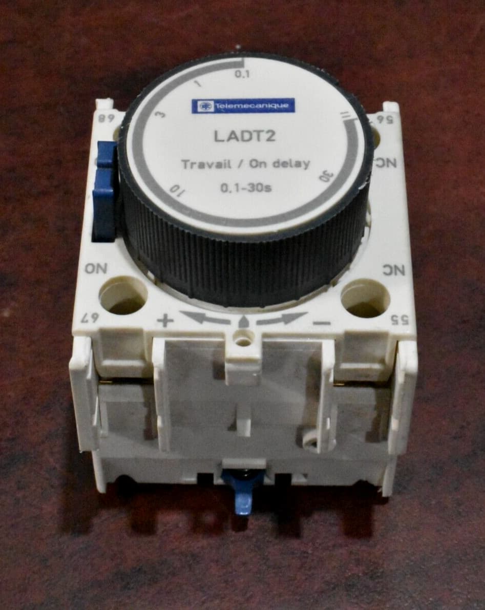 Telemecanique LADT2 Time Delay Block 0.1-30 Sec