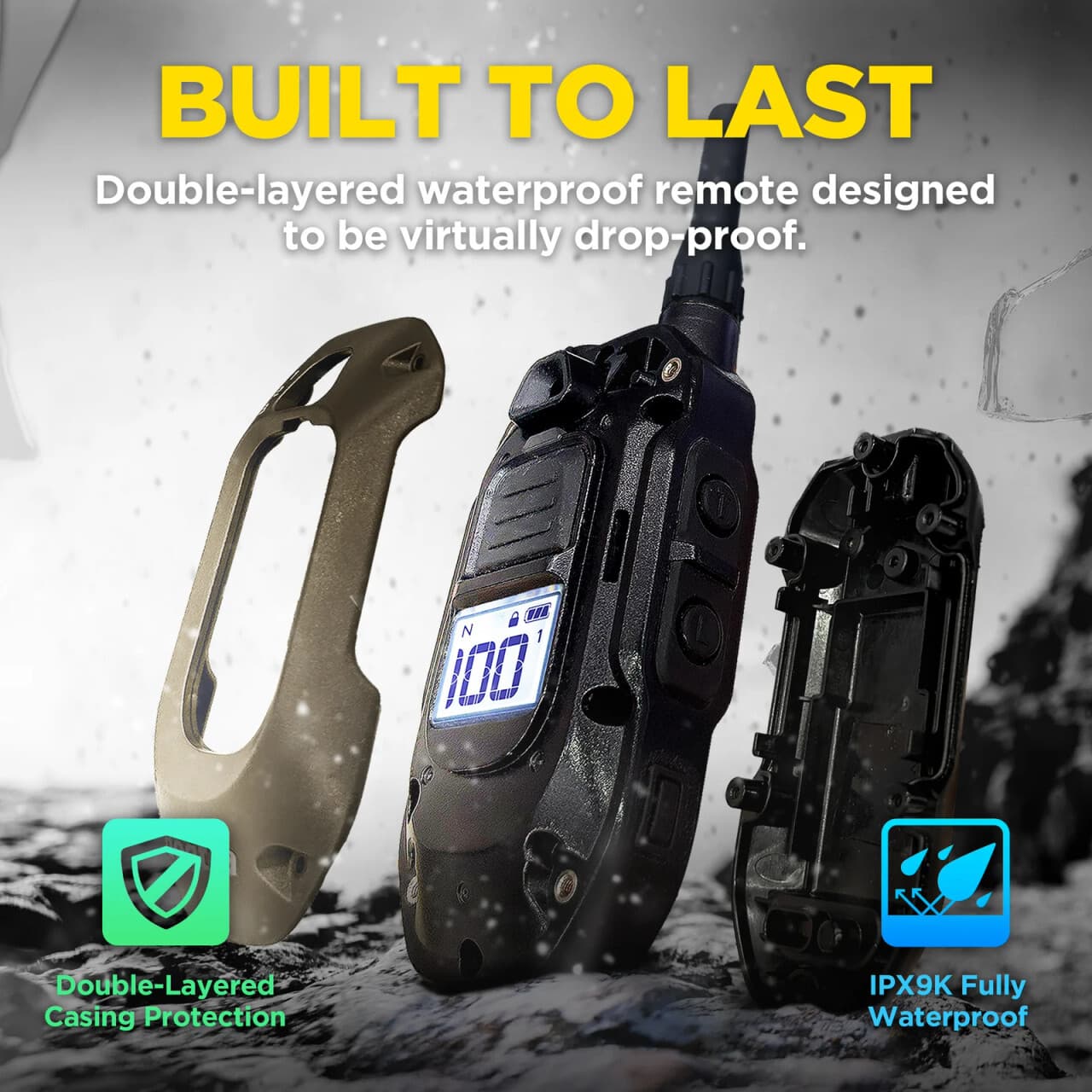 Dogtra 1900X Remote Training Collar 3/4 Mile Range, Boost and XPP Vibration 5