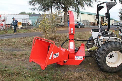 Wood Chipper 6"dia. Hydraulc Feed Cat.I&II 3pt 35HP+ Rated (FH-BX62) 2