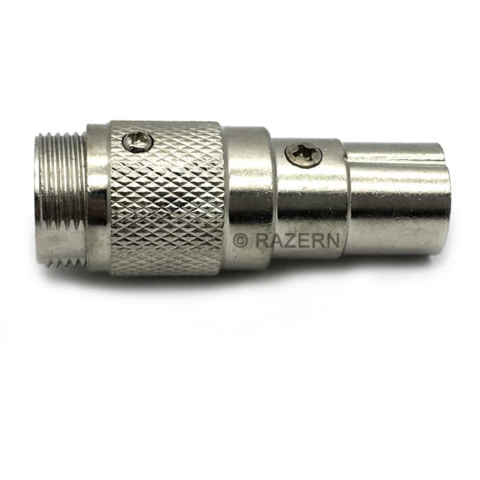 NEW 4-Pin Cobra Microphone to 5-Pin DIN Adapter For Realistic Cybernet CB Radio 4