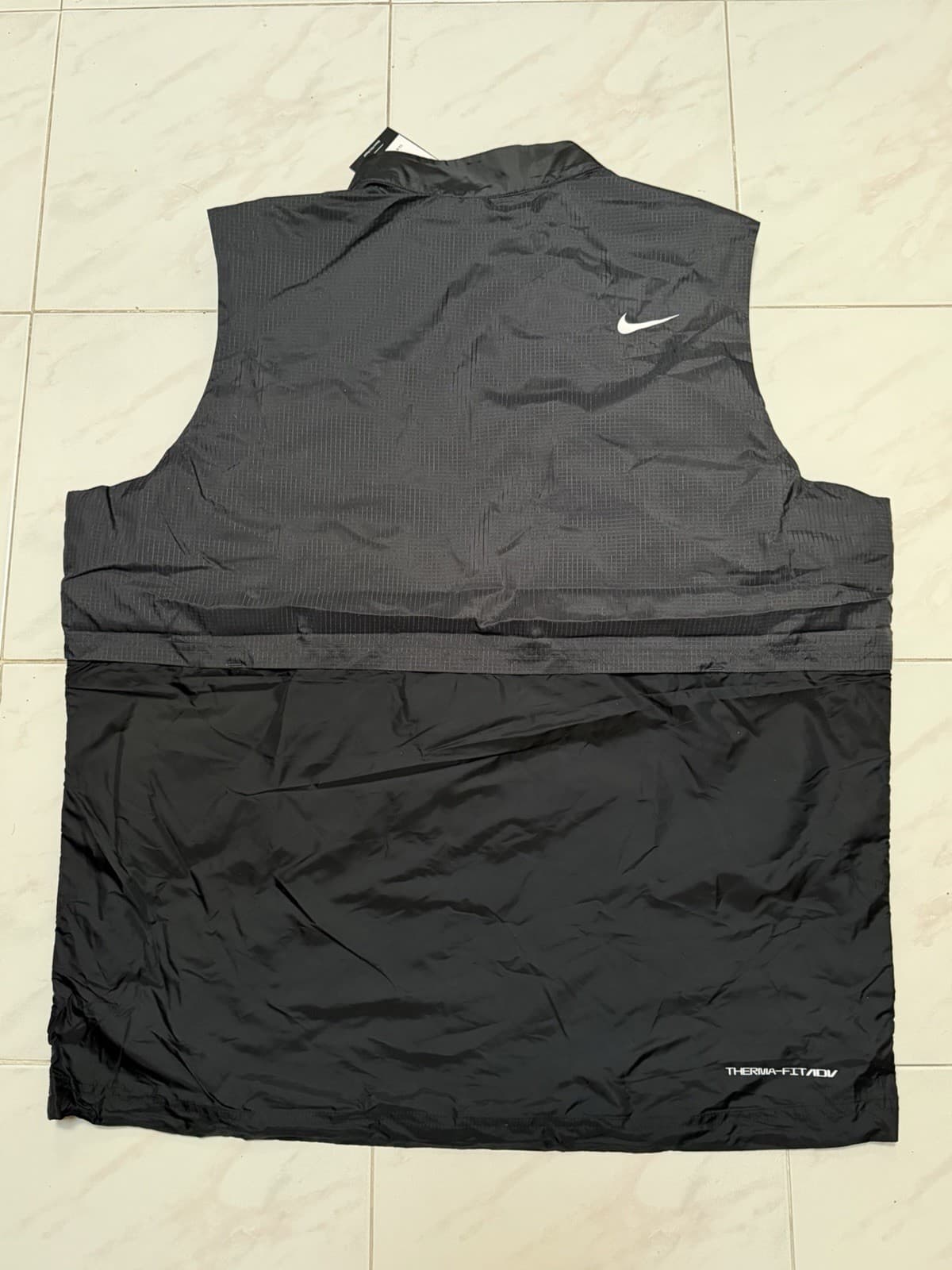 New Nike Therma-FIT ADV Repel Golf Zip Vest Black FQ0447-010 Men's Medium $200 2