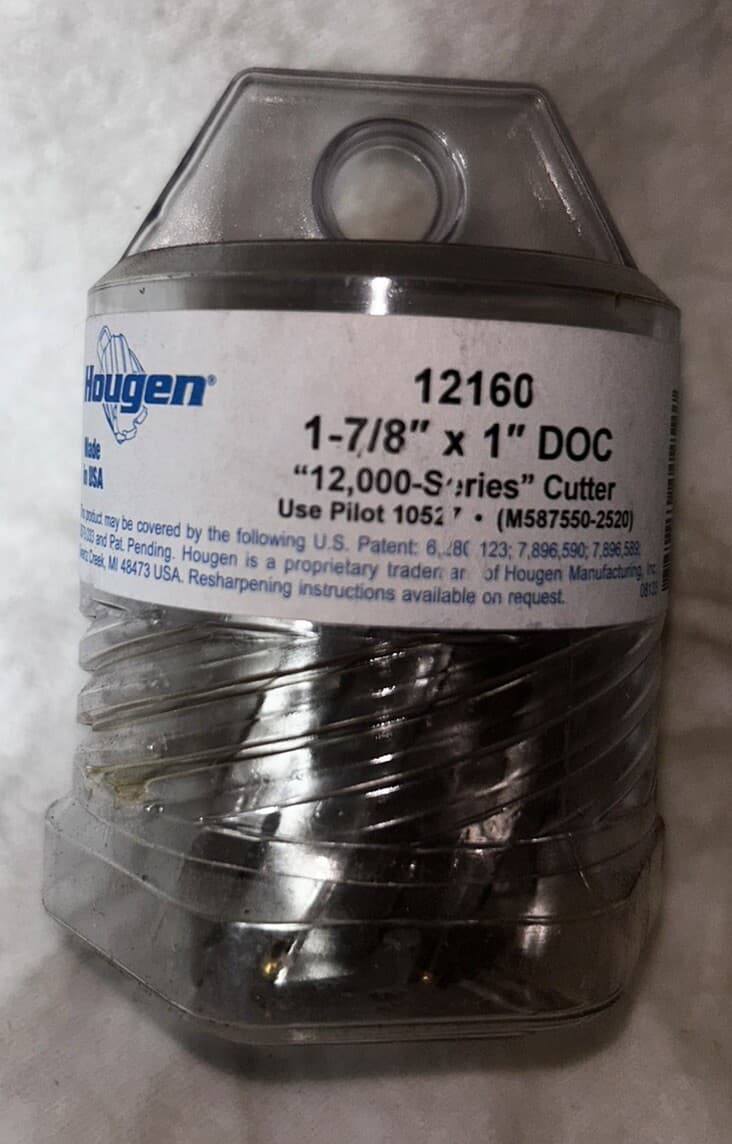 Hougen 12160 1-7/8" X 1" "12,000-Series" Annular Cutter