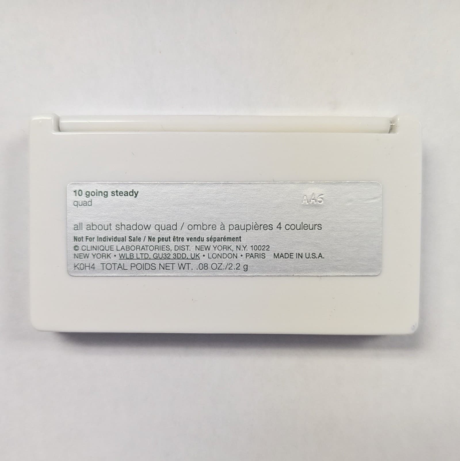 Clinique All About Shadow Quad Going Steady 0.08 oz/2.2 g 2