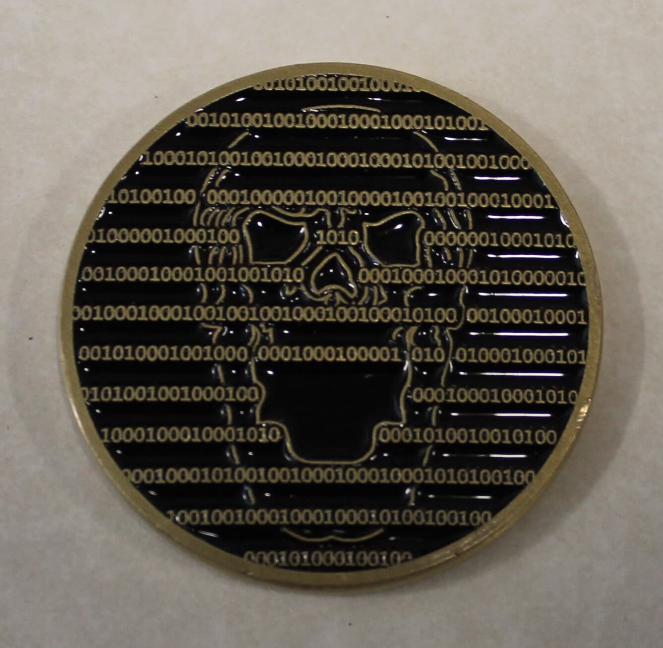 United States Cyber Command NSA / CSS Fort Meade Challenge Coin  Version #2 3