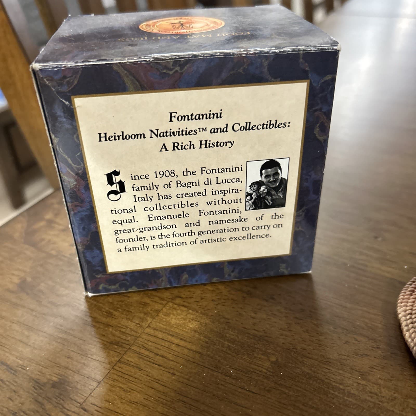 1999 Fontanini Food Mat and Jugs 55516 Heirloom Nativity 5" New 4