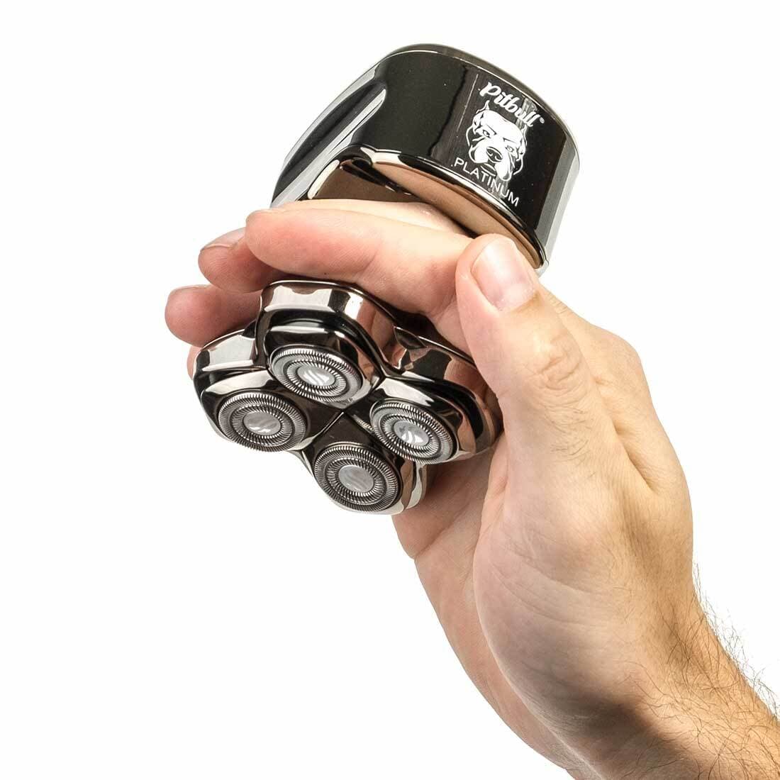 Skull Shaver Pitbull Platinum Pro:Head Shaver for Men - Wet/Dry Technology 3