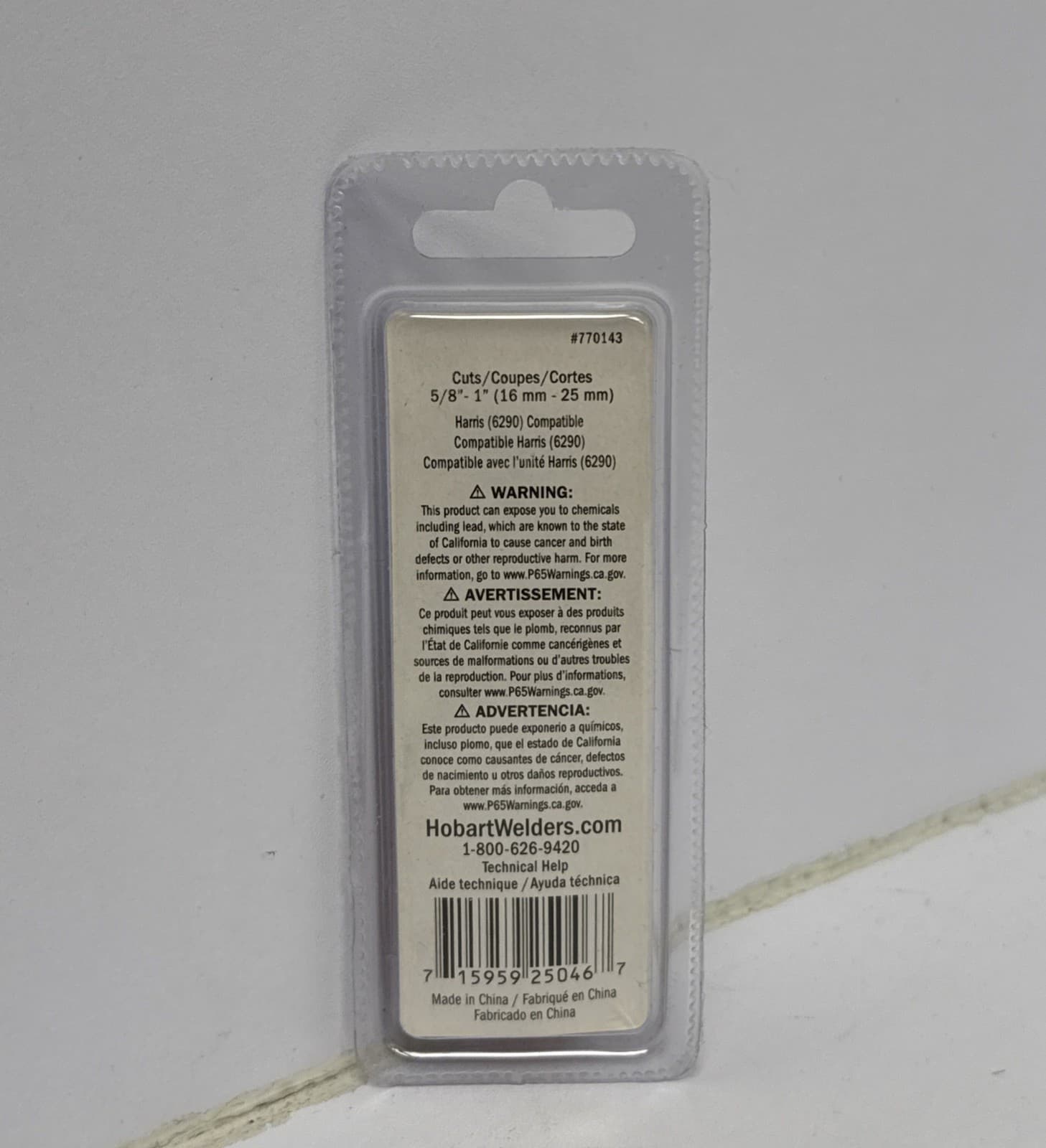 Hobart #1 Acetylene Cutting Tip 770143 2