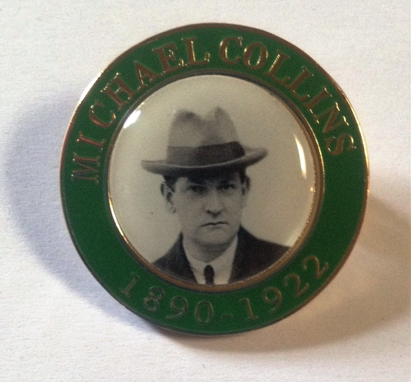 MICHAEL COLLINS BADGE METAL 2