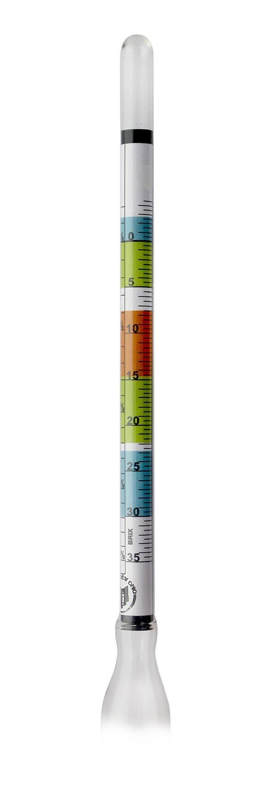 Hydrometer - Triple Scale Hydrometer for Home Brewing - Beer and Wine 2