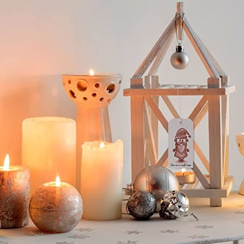 White Blank Shipping Tags with String -  Pcs Strung Cardstock 12cm x 6cm 120 6