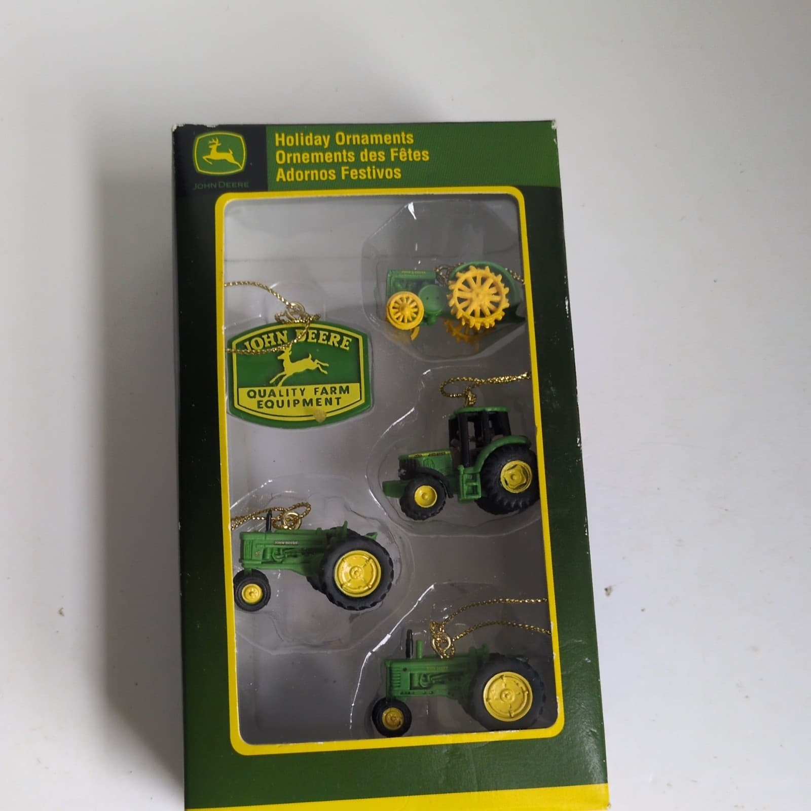 Set Of John Deere Ornaments 