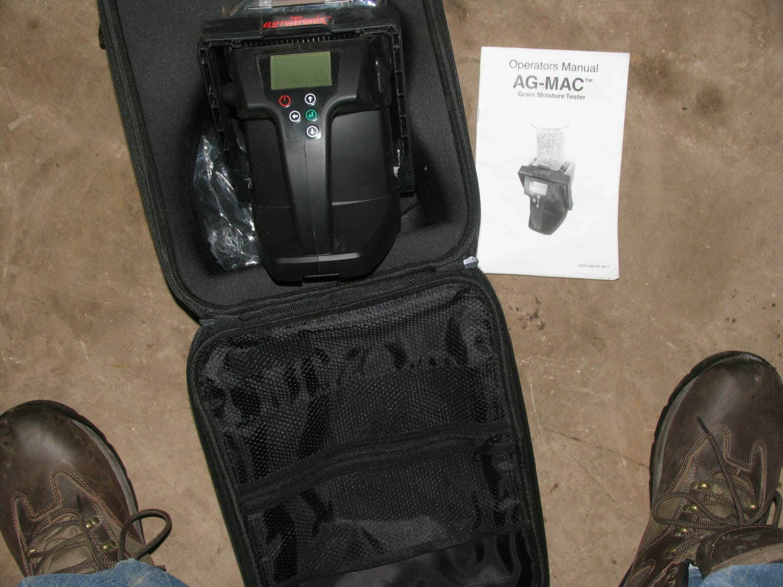 Agratronix Ag-MAC Grain Moisture Tester Corn Beans Wheat Oats Rye Coffee Bean