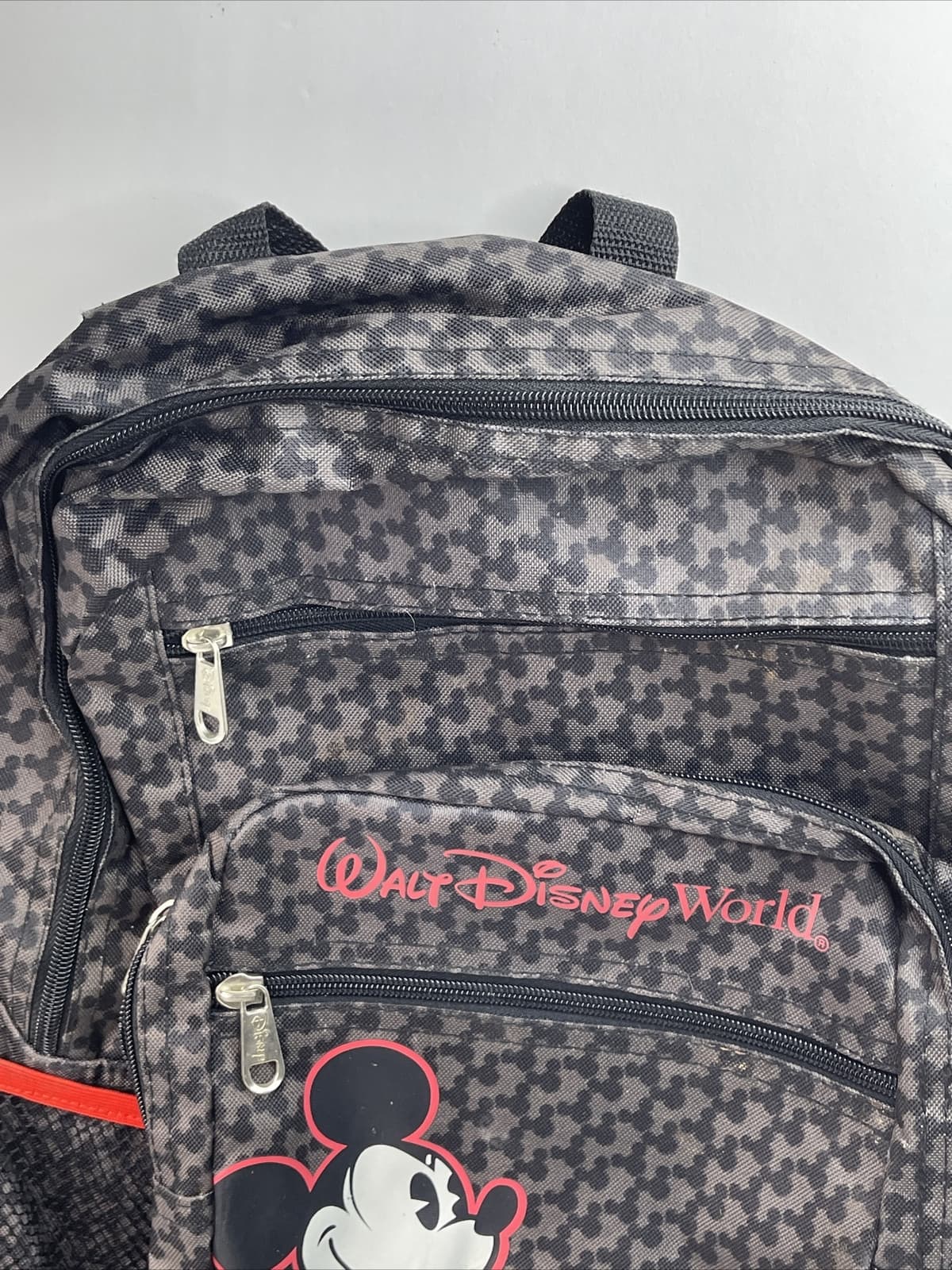 EUC Disney Parks Authentic Mickey Mouse Backpack Walt Disney World 3