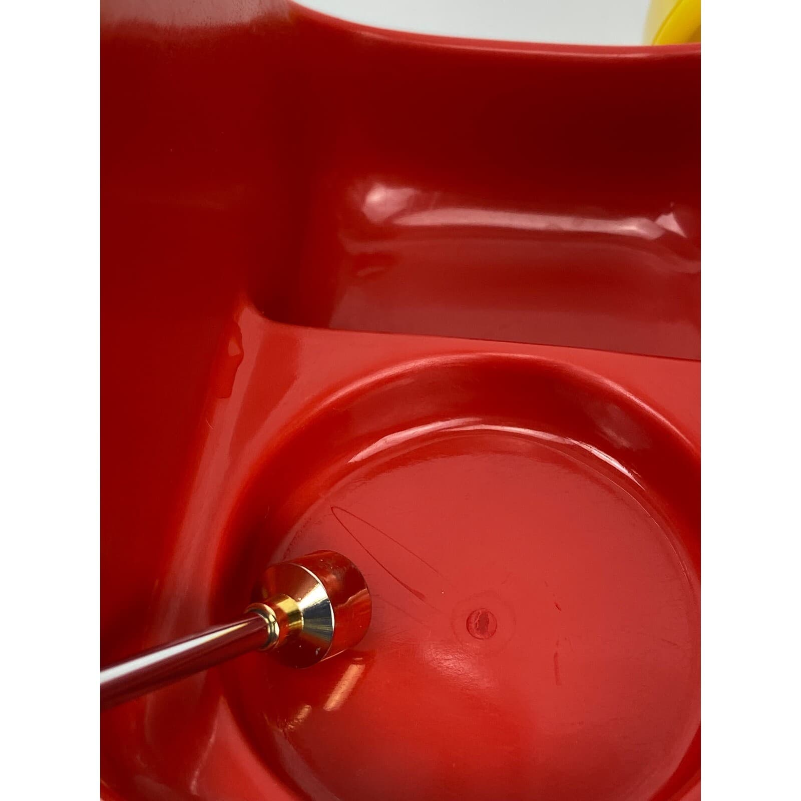 Rare Vtg Li'l Racer Red Car Feeding Set Starwares Kids Toddler Mealtime 1987 2