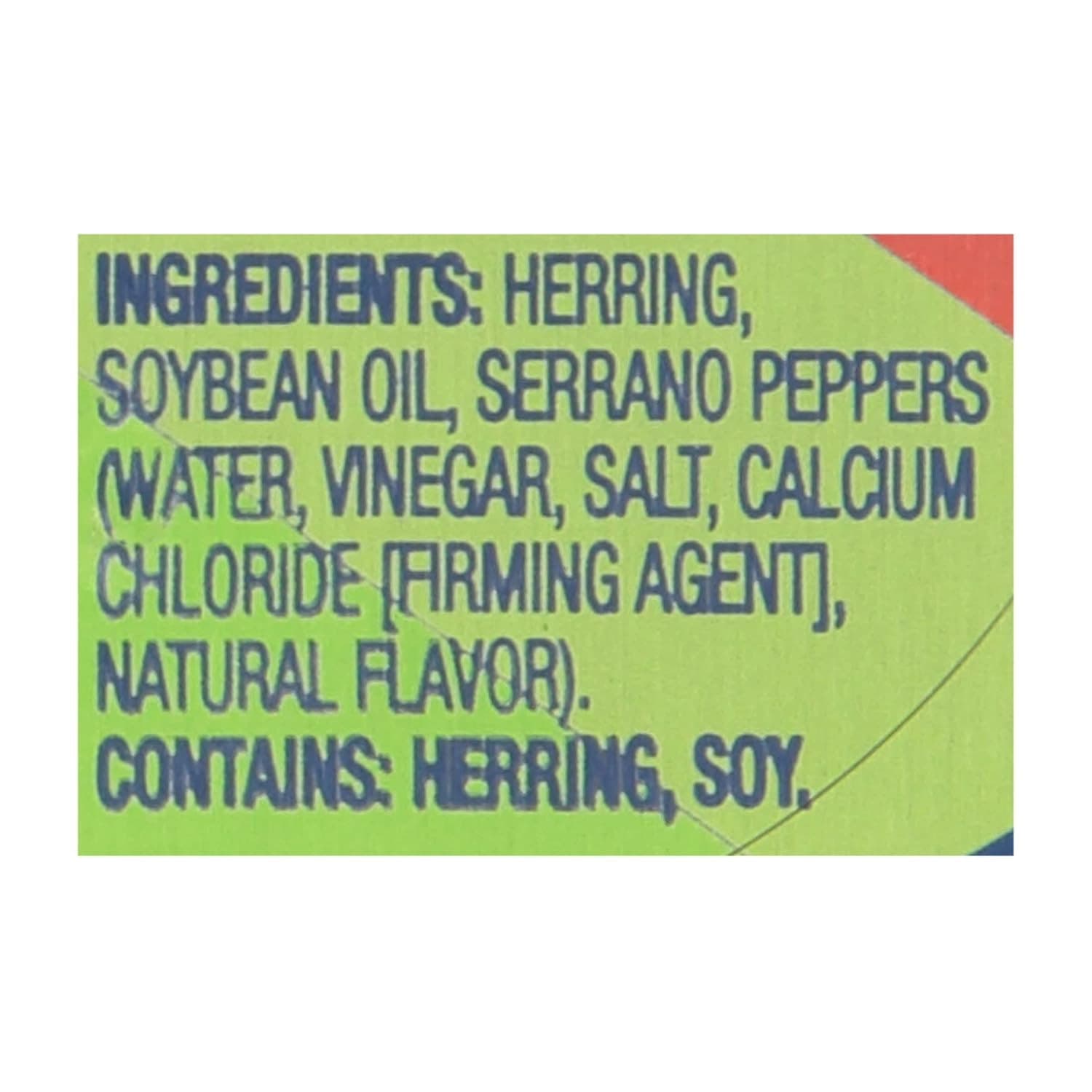 Wild Caught Fish Steaks in Soybean Oil with Hot Green Chilies, 3.75 Oz Can (Pack 4