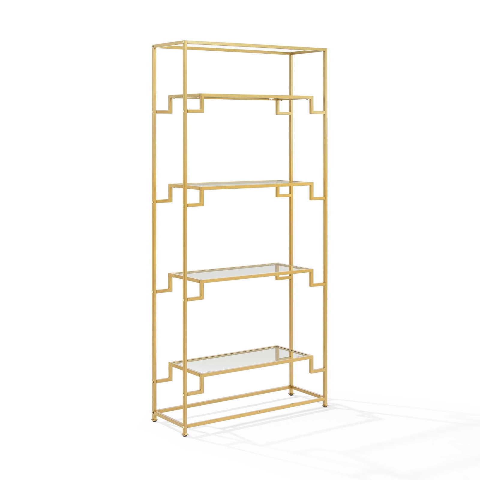 Crosley Celeste Etagere Gold Glam, Modern & Contemporary 4