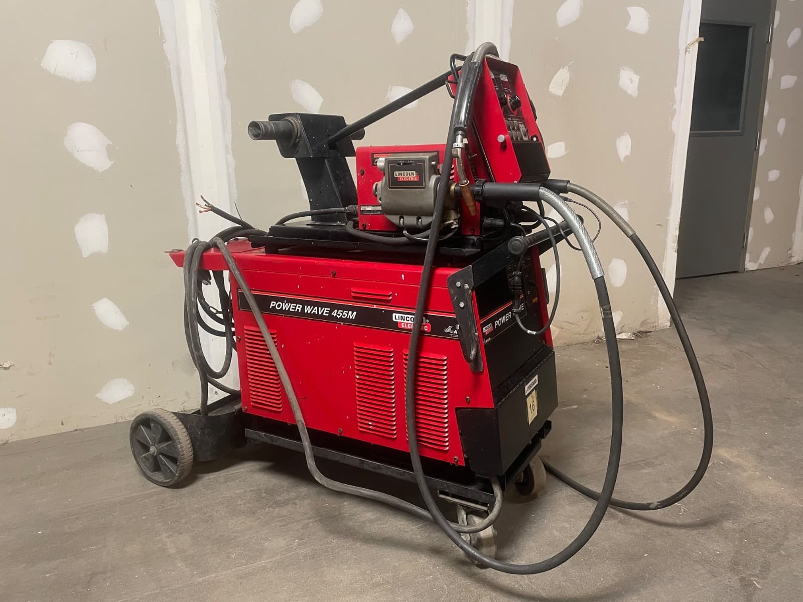 Lincoln Powerwave 455M MIG Package With Dual Feeder/Guns/Ground—SHIPS FREE