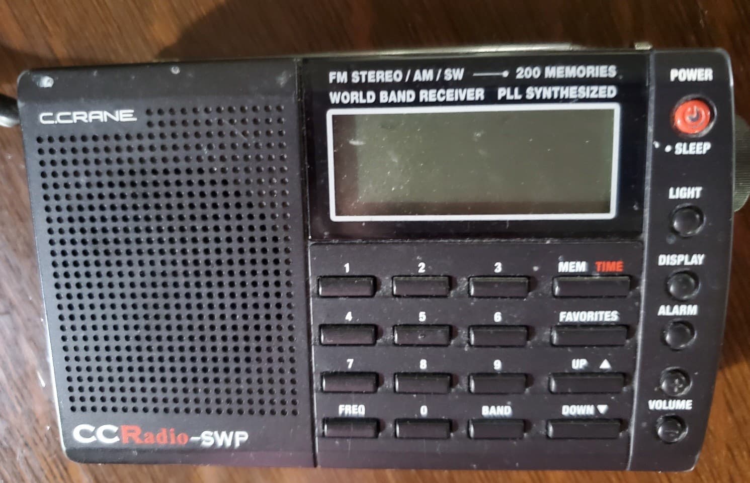 C. Crane CC AM/FM/SW Stereo Shortwave RADIO PLL Synthesized SWP Works great! 4