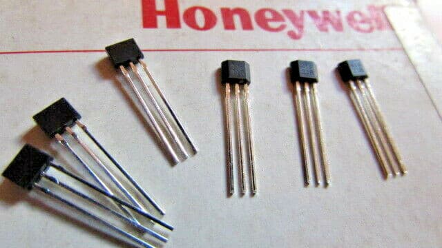 SS41F Honeywell Hall Effect Sensor 20mA Bipolar 5V/9V/12V/15V/18V 3-Pin, 6pcs  5