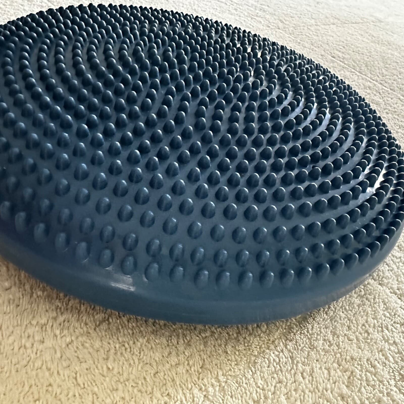 Reebok Core Balance Cushion Blue Round Stability Disc Wobble Wiggle Sensory Seat 6