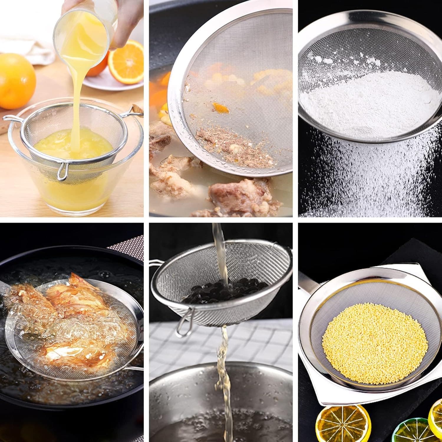 1 Roll Stainless Steel Wire Mesh 20 Mesh, Size 17.7“X47.2”(45X120Cm), 304 Wire M 4