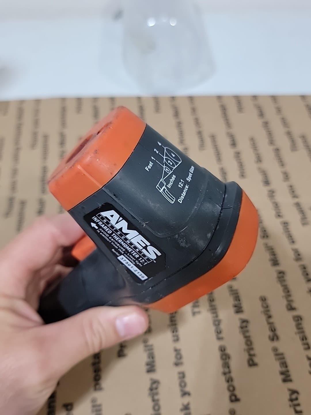 Ames Instruments 12:1 Infrared Laser Thermometer Tested Working! 6