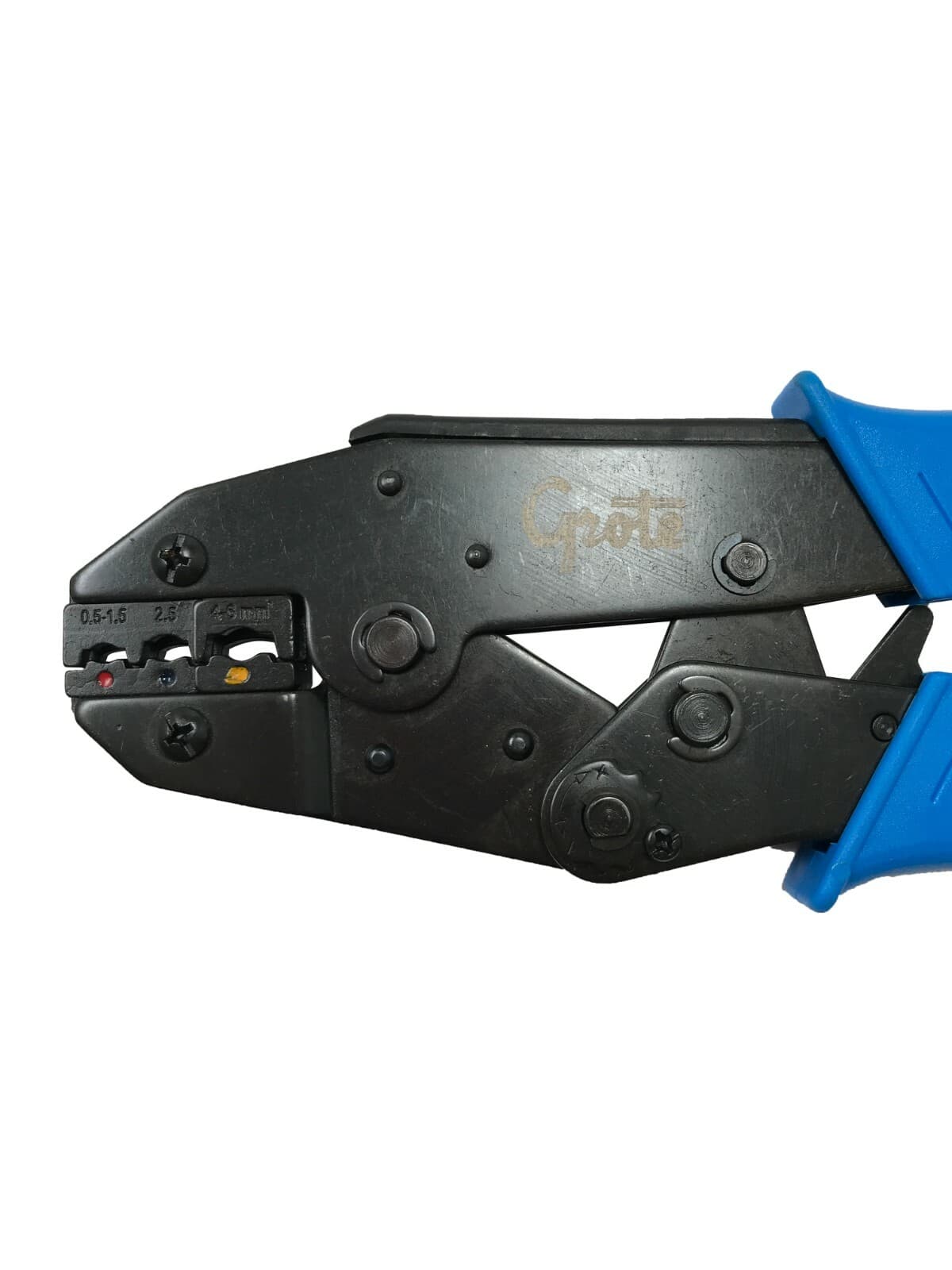 Grote 9" Ratcheting 10-22 AWG Crimper Tool - Nylon Vinyl Insulated Wire Terminal 5