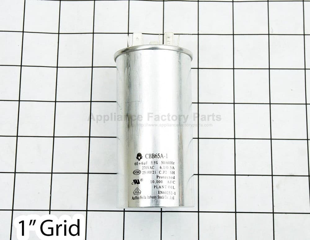 Dehumidifier Part # 0CZZA20001L - Capacitor, Drawing Qb# Ufcap20001l 3